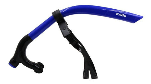 MEISO Snorkel Frontal Para Natación + Protector Nasal De Regalo 1