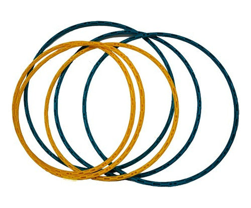 New Plast Irrompible PVC Hoop 50cm Ula Ula - Pack of 10 1