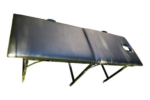 Reinforced Folding Massage Bed 60x180x75 0