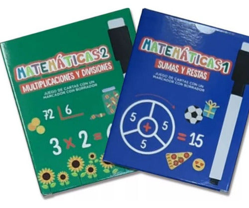 Barco de Papel Juego De Cartas Con Actividades Y Marcador Matemáticas 0