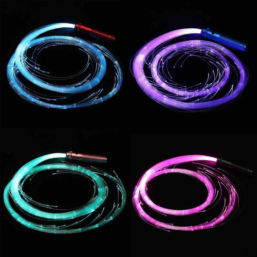 LED Whip with Fiber Optic Light for Luminous Costume 3