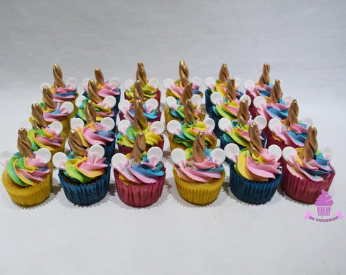 SS GOURMET Unicorn Themed Sweet Table for 40 People with Cake, Cupcakes, and Cake Pops 2