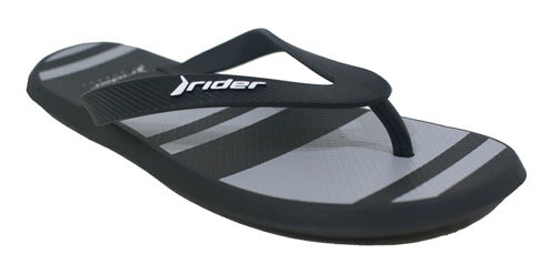 Riders R1 Flow Thong Black/Grey Men's Sandals by Deporfan 2