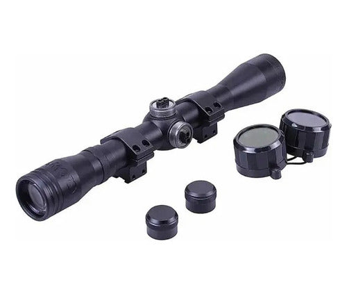 Gamo 4x32 Wr Telescopic Scope with Mount 1