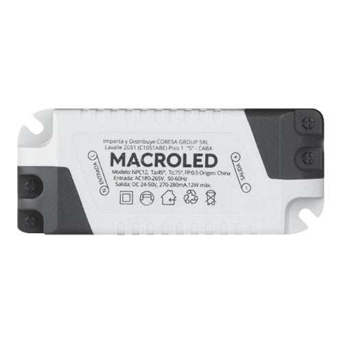 Driver Panel LED 18W Macroled Recessed Surface Mount 0