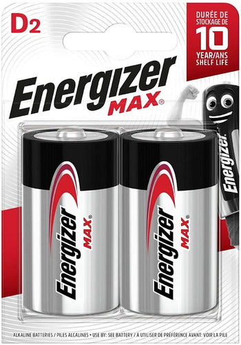 Energizer Max 12 X Type D Alkaline Batteries Blister 0