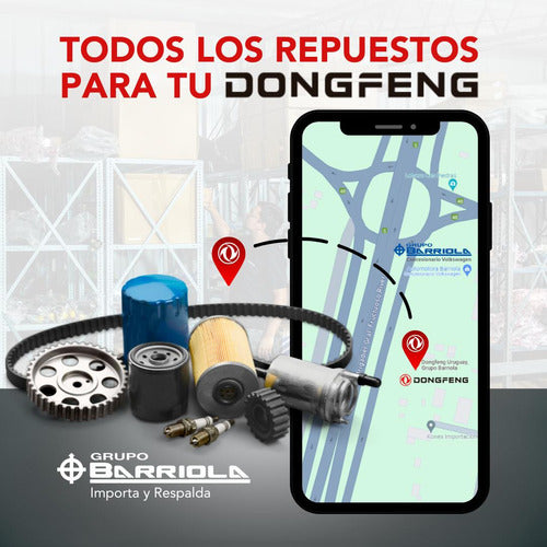 Abrazadera Caño Salida Motor Df-4038 Camión Dongfeng Cummins 2