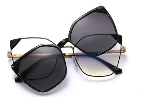 Chiaroscuro Greta Clip-On Sunglasses 0