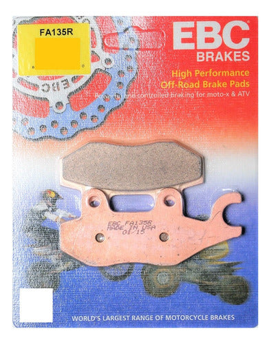 EBC Sintered Front Brake Pad for KLX 250, 125, KDX200, AR80 0