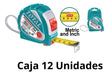 Cinta Métrica 3x16mts 3 Botones Total  Pack 12unidades -cm 1