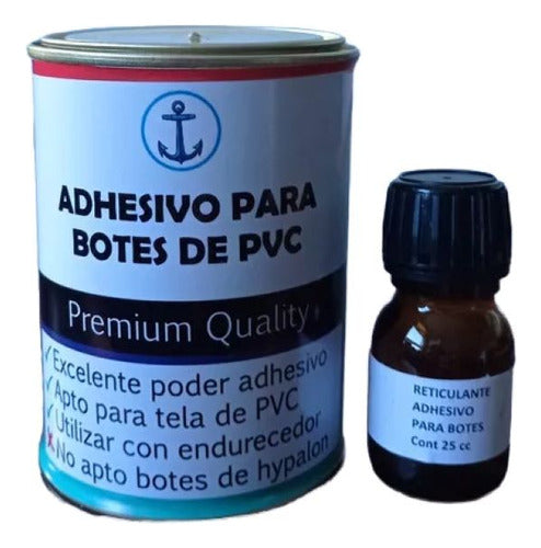 Adhesivo Para Botes De Pvc (500 Ml) Mas Reticulante (30ml) 0