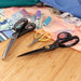 BambooMN Sewing Scissors Set, Pinking Shears/Embroidery/Fabric/3 Pack 1