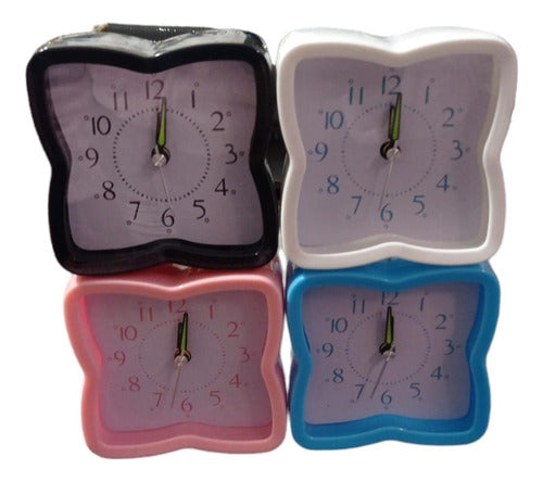 Quartz Clock Colorful Alarm Clock - Assorted Colors 0