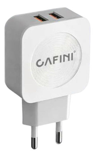 Cafini Micro USB Charger 3.1A 2USB 1m Charger with 2 USB Ports 0