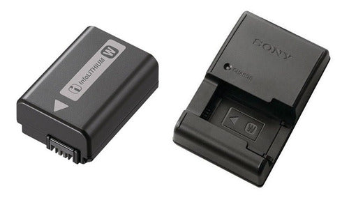 Sony NP-FW50 Battery + Sony BC-VW1 Charger Kit for Nex-7 Alpha 0