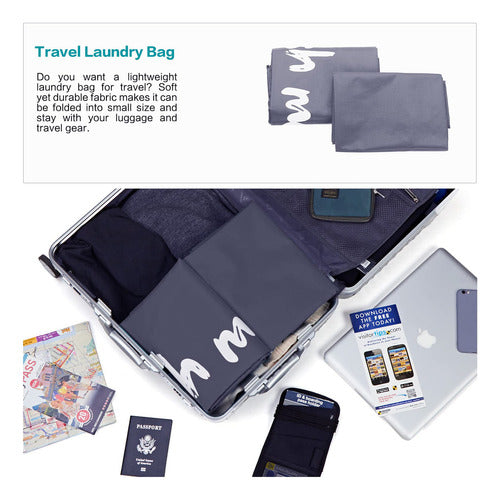 Homest XL Wash Me - Washable Travel Laundry Bag 6