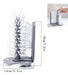 Double Brush Glass and Cup Washing Brush with Suction Cups Innovation 2