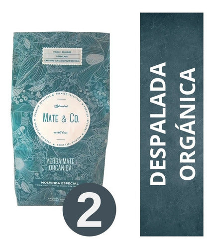 Mate Co Organic Despalada Yerba Mate 2 X 500 Gr 0