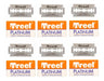 Treet Platinum 6 Boxes of Double Edge Razor Blades x 10 0