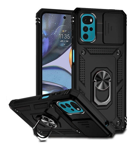 Protector Para Motorola E32  3 En 1 0