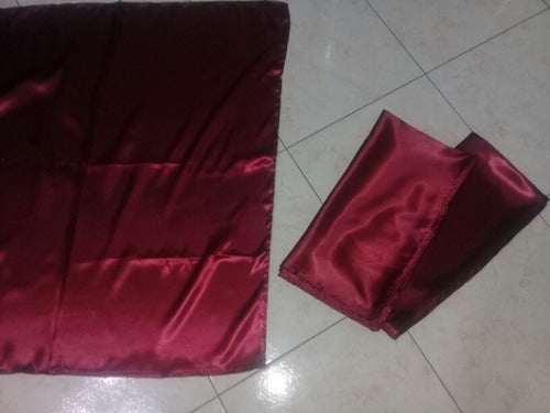 Pañuelo 75 Cms Raso Bordo Con Pasapañuelo 7