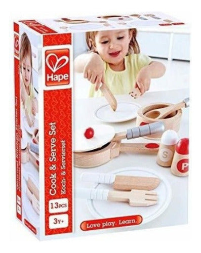 Juguete Hape - Utensillos De Cocina - Madera - 0