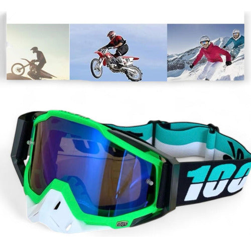 Montoya Importadora Antiparras Motocross Gafas Lentes Proteccion Esqui Ciclismo 0