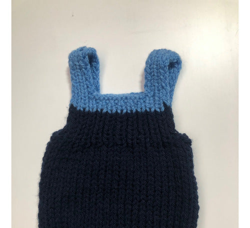 Hand-Knitted Baby Vest 0-3m 1
