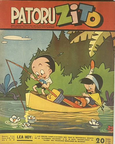 Patoruzito Nº 67 Semanario Historietas Grande Ene 1947 Cl02 0