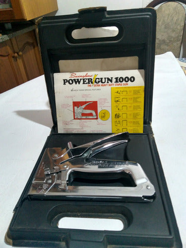 Engrampadora Powergun 1000 Metalica Norteamericana 0