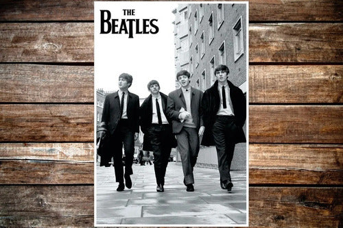 1 Reloj De Pared The Beatles Y 2 Posters The Beatles 1