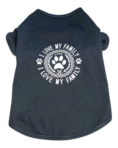Dog Summer Clothes Jersey Shirt - Kaspet Family 34
