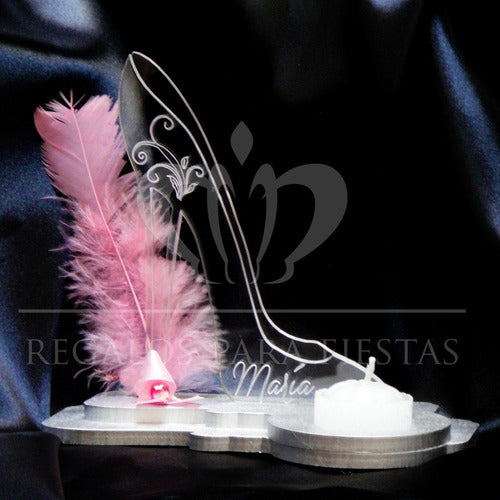 Ceremony of 15 Crystal Shoe Candles - 15 Years Celebration 1