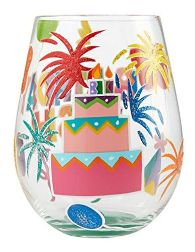 Enesco Designs By Lolita Birthday Bash Copa De Vino 1