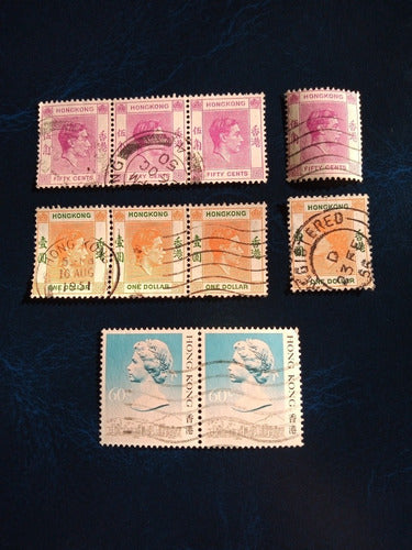 Selos Antigos Hong Kong George Vi 1948 S083 0