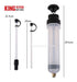 Transparent Liquid Extractor Oil Purge Pump Syringe 2