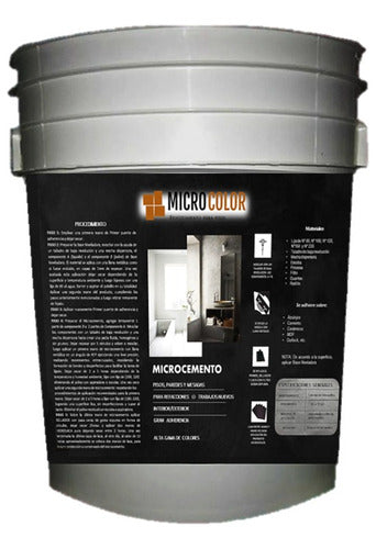 Microcolor Kit De Microcemento 20m2 0