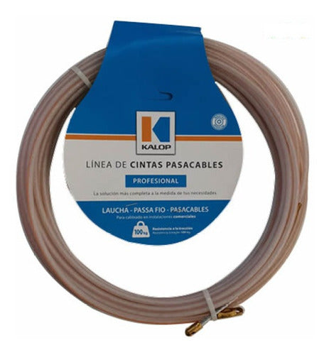 Cinta Pasacable Profesional Acero Kalop 10 Mts 0