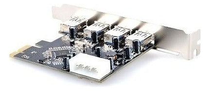 4 Puertos Usb 3.0 Pci-e Pci Express Tarjeta Adaptador Via Ch 2