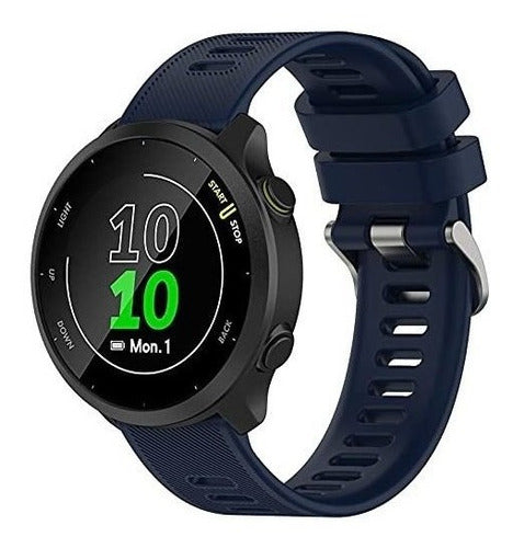 TopPerfekt Malla Para Garmin Forerunner 55 - Navy Blue 0