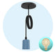 LED Hanging Lamp Bell 05 E27 8 Colors + Filament 0