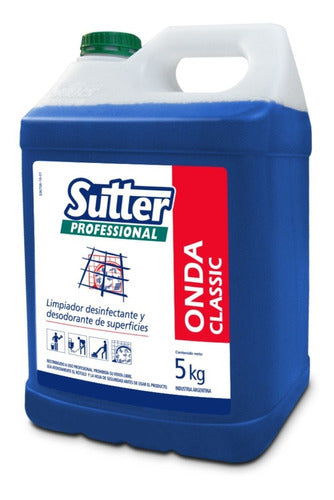 Sutter Perfumed Disinfectant Cleaner Onda 5 Liters 0