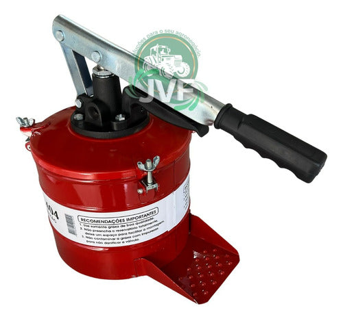 Bomba Graxa Engraxadeira Manual Graxeira 4 Kg Alta Pressão 3