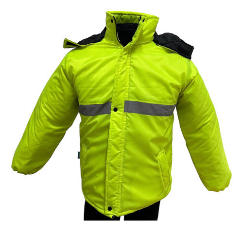 SuSeguridad Waterproof Reflective Work Trucker Jacket 0