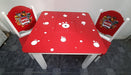 Personalized Kids Table and Chairs Educational Characters Set 3