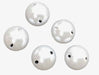 Gatuvia 6mm Button Pearl Bead, 2-Hole, 15 Grams Pack 7