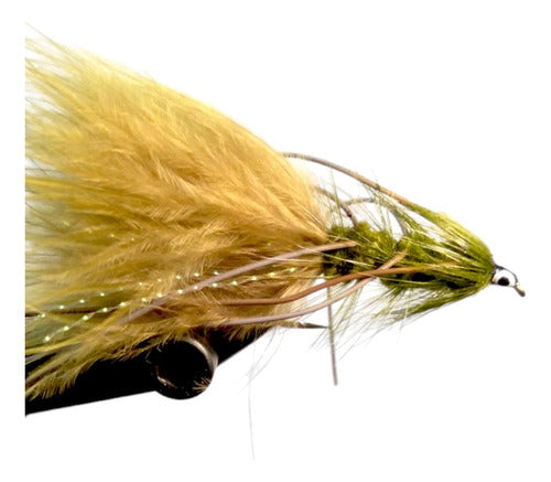 Olive Rubber Woolly Bugger - Anzuelo #6 - (promm) 0