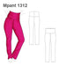 Unicose Textile Mold - Women's Legging Pants 1312 2