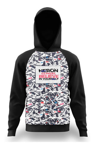 Bold and Sporty Oversized Neron Hoodie 49