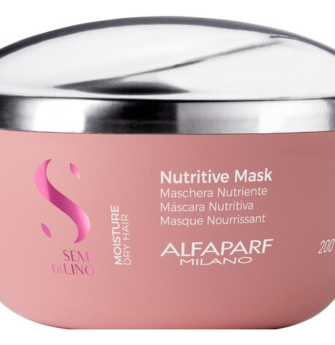 Alfaparf Semi Di Lino Mask Nutrient Moisture Dry X 200ml 1